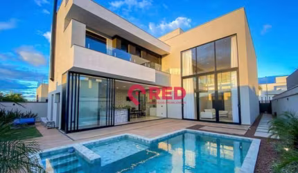 Sobrado com 3 dormitórios à venda, 336 m² por R$ 3.200.000,00 - Alphaville Nova Esplanada - Votorantim/SP