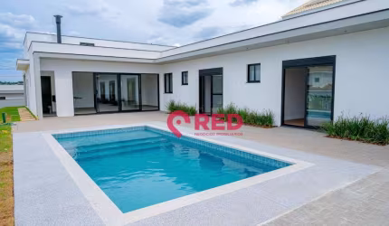 Casa com 3 dormitórios à venda, 378 m² por R$ 2.990.000,00 - Condomínio Saint Charbel - Araçoiaba da Serra/SP