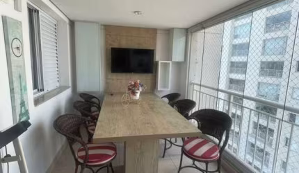 Apartamento 107m² no Tatuapé, 3 Dorms, Suíte, Varanda, Lazer Completo | Condomínio Tatuapé Clube