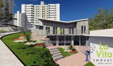 Apartamento SEMIMOBILIADO a Venda com 2 Dormitórios - Res. Blumengartens - Passo Manso - Blumenau SC | La Vita Imóveis