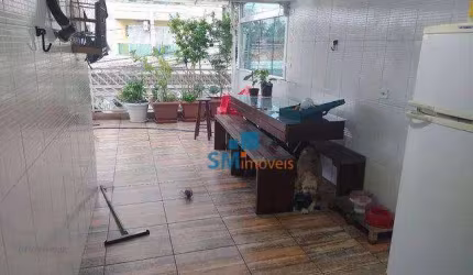 Sobrado com 3 dormitórios à venda, 200 m² por R$ 668.000,00 - Utinga - Santo André/SP