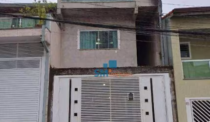 Sobrado com 3 dormitórios à venda, 283 m² por R$ 580.000,00 - Parque São Vicente - Mauá/SP
