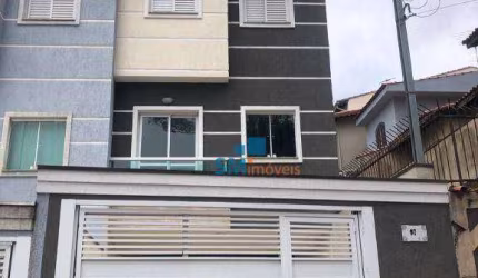 Sobrado com 2 dormitórios à venda, 74 m² por R$ 480.000,00 - Parque Jaçatuba - Santo André/SP