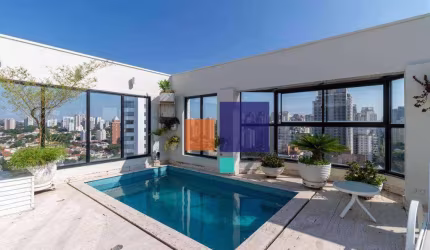 Cobertura com 5 dormitórios à venda, 390 m² por R$ 3.990.000,00 - Campo Belo - São Paulo/SP