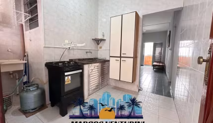 Apartamento para Locação em Praia Grande, Canto do Forte, 1 dormitório, 1 banheiro, 1 vaga