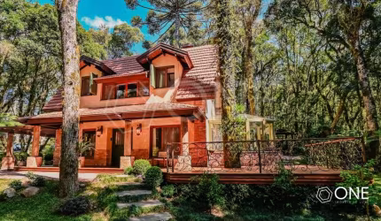 Casa em condomínio fechado com 3 quartos à venda na Pref. Waldemar Frederico Weber, 1815, Moura, Gramado por R$ 4.980.000