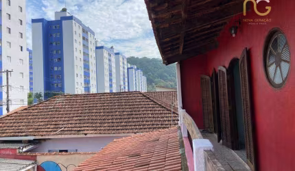 Sobrado com 4 dormitórios à venda, 175 m² por R$ 890.000,00 - Canto do Forte - Praia Grande/SP