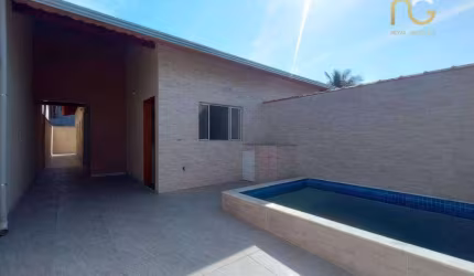 Casa nova com piscina bairro Flórida Mirim!