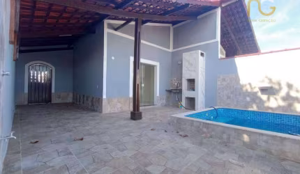 Casa com 3 dormitórios à venda, 106 m² por R$ 550.000,00 - Balneário Itaoca - Mongaguá/SP