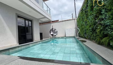 Sobrado com 3 dormitórios à venda, 140 m² por R$ 1.499.000,00 - Guilhermina - Praia Grande/SP