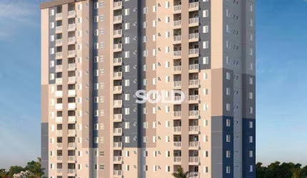 Apartamento com 2 dormitórios à venda, 48 m² por R$ 283.800,00 - Jardim Santa Lúcia - Franca/SP
