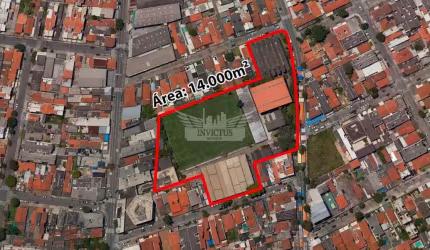 Área Comercial e Residencial à Venda, 13.667m² - Vila Homero Thon - Santo André/SP