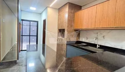 Lindo Sobrado NOVO com 3 Dormitórios à Venda, 150m² - Parque Oratório, Santo André/SP.