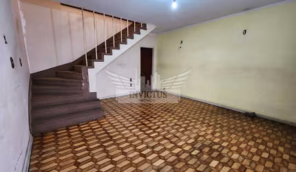 Sobrado Residencial/Comercial 4 Dormitórios para Locação, 186m² - Jardim, Santo André/SP.