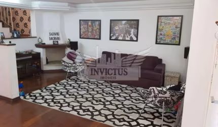 Sobrado com 4 Quartos para Comprar, 252m² - Campestre, Santo André/SP.