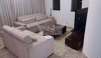 Sobrado com 4 Suítes para Comprar, 234m² - Utinga, Santo André/SP.