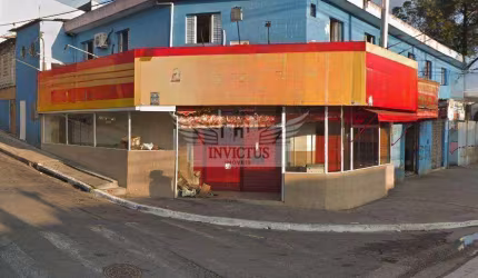 Salão Comercial de Esquina para Locação, 182m² - Bairro Serraria, Diadema/SP.