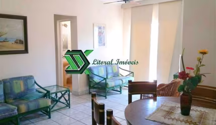 Apartamento com 2 quartos para alugar no Jardim Três Marias, Guarujá , 82 m2 por R$ 2.600