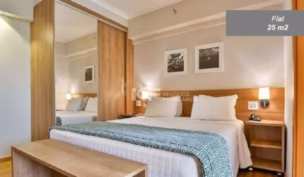 Apartamento Flat mobiliado à venda Vilaboin - Hotel Transamérica - Jardim Califórnia - Ribeirão Preto/SP