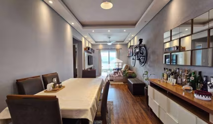 Apartamento com 2 dormitórios à venda, 80 m² por R$ 639.000,00 - Canto do Forte - Praia Grande/SP