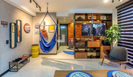 Apartamento de 2 quartos revertido para 1 com suíte e sala ampliada - UP Barra Condomínio Clube - Anil - Jacarepaguá