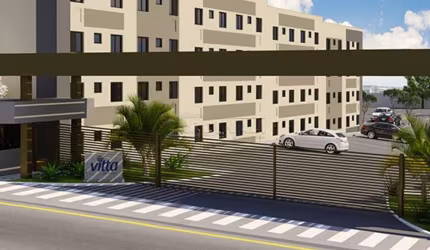 Apartamento novo com ótima localização, área de lazer completo