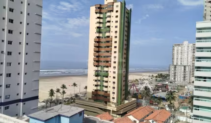 Apartamento, 2 dormitórios, sendo 1 suíte, Sala 2 ambientes com sacada Vista Mar.