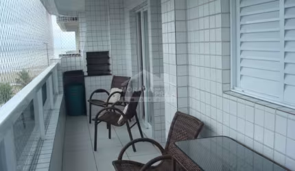 Apartamento na Mirim 2 Dormitórios, Prédio FRENTE MAR, Confira na Imobiliária em Praia Grande.