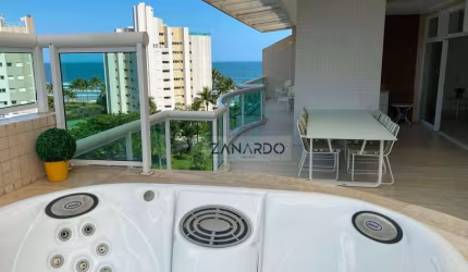 Cobertura pé na grama para venda em Riviera de São Lourenço