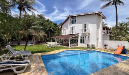 Casa com 5 dormitórios para alugar, 450 m² por R$ 5.500,31/dia - Riviera de São Lourenço - Bertioga/SP