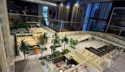 cobertuta linea no UP RESORT RESIDENCIAL AO LADO DA ESTAÇÃO DO METRO  QUADRA 102 SAMAMBAIA SUL