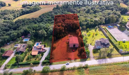 Chácara / sítio com 1 quarto à venda na Rua Júlio Razera, 420, Rondinha, Campo Largo por R$ 1.300.000