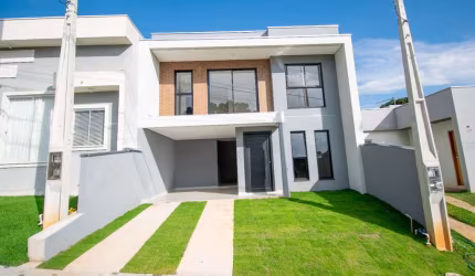 Casa em condomínio fechado com 3 quartos à venda na Rua Francisco Druzyk, 84, Águas Claras, Campo Largo por R$ 599.000