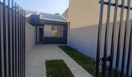 CASA  2 QUARTO,  C 45M²,  a 3 QUADRA DO TERMINAL E UPA 24 HORAS TATUQUARA *MINHA CASA MINHA VIDA, PREÇO DE PLANTA. FN 41 99864-4995