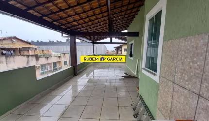 Apartamento com Terraço para Venda em Rio das Ostras, CLAUDIO RIBEIRO, 2 dormitórios, 1 banheiro, 1 vaga