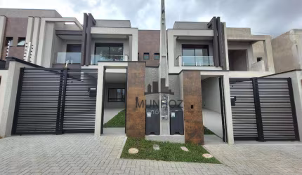 Sobrado com 3 dormitórios à venda, 135 m² por R$ 979.000,00 - Santo Inácio - Curitiba/PR