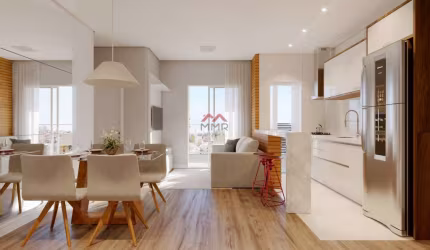 Apartamento com 2 quartos à venda na Rua Diógenes do Brasil Lobato, Tingui, Curitiba, 59 m2 por R$ 612.000