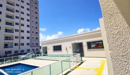 APARTAMENTO 2/4 COM VARANDA, NASCENTE NO COMPLEXO SOLAR DE VILAS