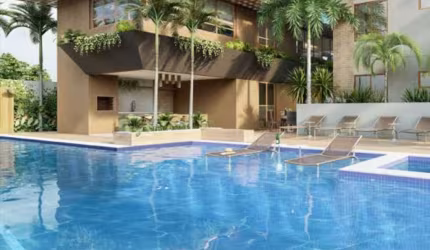Apartamento com 2 quartos à venda na Alameda Zulmira Ferreira, Saboeiro, Salvador, 52 m2 por R$ 500.000