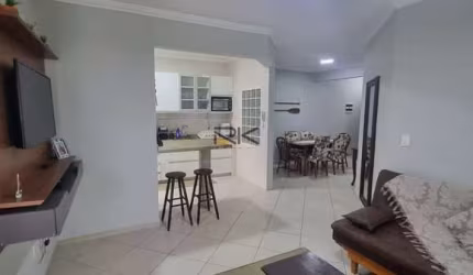 APARTAMENTO PRAIA GRANDE com 2 dormitórios sendo 1 suíte,1 vaga de garagem,varanda gourmet com churrasqueira