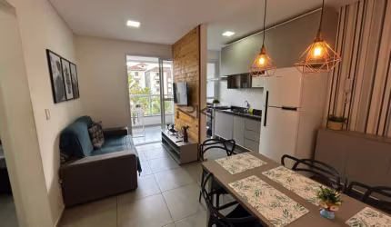 APARTAMENTO À VENDA NO TENÓRIO COM SALA DE ESTAR E JANTAR INTEGRADA,VARANDA GOURMET COM CHURRASQUEIRA,2 DORMITÓRIOS SENDO 1 SUÍTE