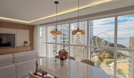 LOCAÇÃO ANUAL - APARTAMENTO MOBILIADO E DECORADO - 4 SUÍTES - 3 VAGAS - ÁREA DE LAZER COMPLETA