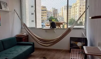 Flamengo. Apartamento para Venda com Salão, 2 Quartos, Andar Médio e Localização Privilegiada.