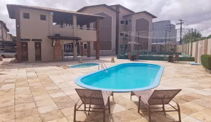 Apartamento na Maraponga c/ Sala, Varanda, 03 Quartos (01 Suíte), Cozinha,  Área de Serviço, 01 Vaga, condomínio c/ Portaria 24 horas e Lazer Completo.