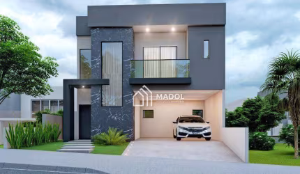 Sobrado com 3 dormitórios à venda, 175 m² por R$ 930.000 - Jardim Carvalho - Ponta Grossa/PR