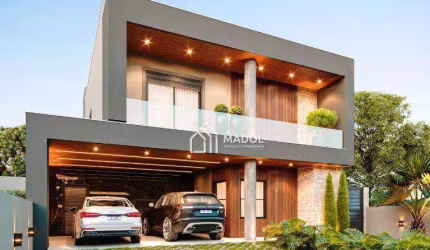 Sobrado com 4 dormitórios à venda, 273 m² por R$ 1.890.000 - Jardim Carvalho - Ponta Grossa/PR