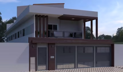 Casa de Condomínio com 2 dorms, Ribeirópolis, Praia Grande - R$ 440 mil, Cod: 3060