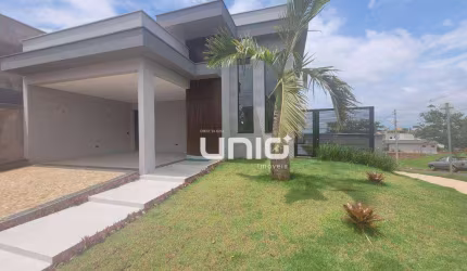 Casa com 3 dormitórios , 197 m² - venda por R$ 1.550.000 ou aluguel por R$ 733/mês - Loteamento Residencial e Comercial Villa D'Aquila - Piracicaba/SP