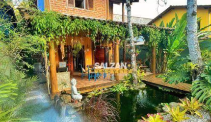 Sobrado com 3 dormitórios à venda, 183 m² por R$ 2.190.000 - Perequê-Açu - Ubatuba/SP