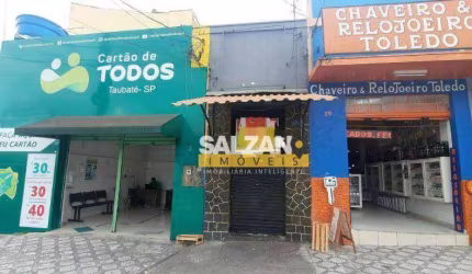 Ponto para alugar, 30 m² por R$ 1.400,00/mês - Centro - Taubaté/SP